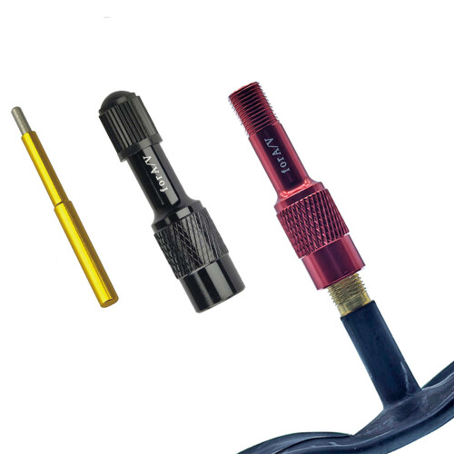 Compacts Bicycles Pumps Adapters Extenders Durability-Black 2