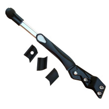 Béquille latérale antidérapante pour enfants, béquille de-Noir