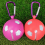 Single Ball Storage Protection Carriers with Aluminum Hook-Red 5