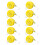 10lots Multipurpose Tie Down Cord Heavy Type-Yellow 2 Meter 1