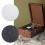 Turntable Slipmat Wool Turntable Platter Mat Record Player-Gray 6