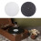 Turntable Slipmat Wool Turntable Platter Mat Record Player-Gray 3