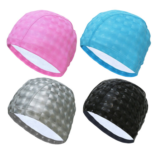 Bonnets de bain élastiques imperméables, couverture de-gris 1