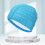 Bonnets de bain haute élasticité PU imperméables,-Bleu lac 5