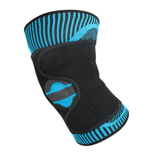 Breathable Knee Support Knee Pads Adjustable Knee Brace-Blue