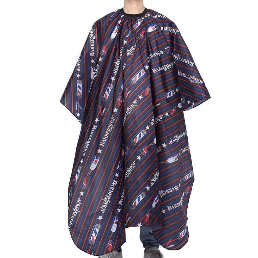 Professional Hair Cutting Cape with Adjustable Elastic Neckline, Salon and Home Use, 148 x 157cm