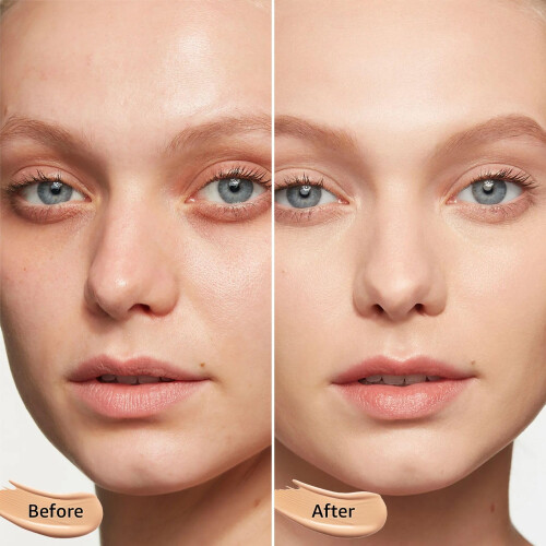Cushion Foundation BB Cream Full Coverage Waterproof Moisturizing LongLasting Nude Tone 1