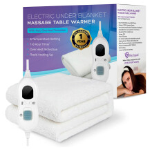 Massage Table Warmer Electric Heated Blanket with Adjustable Timer and Heat Therapy 71 x 30