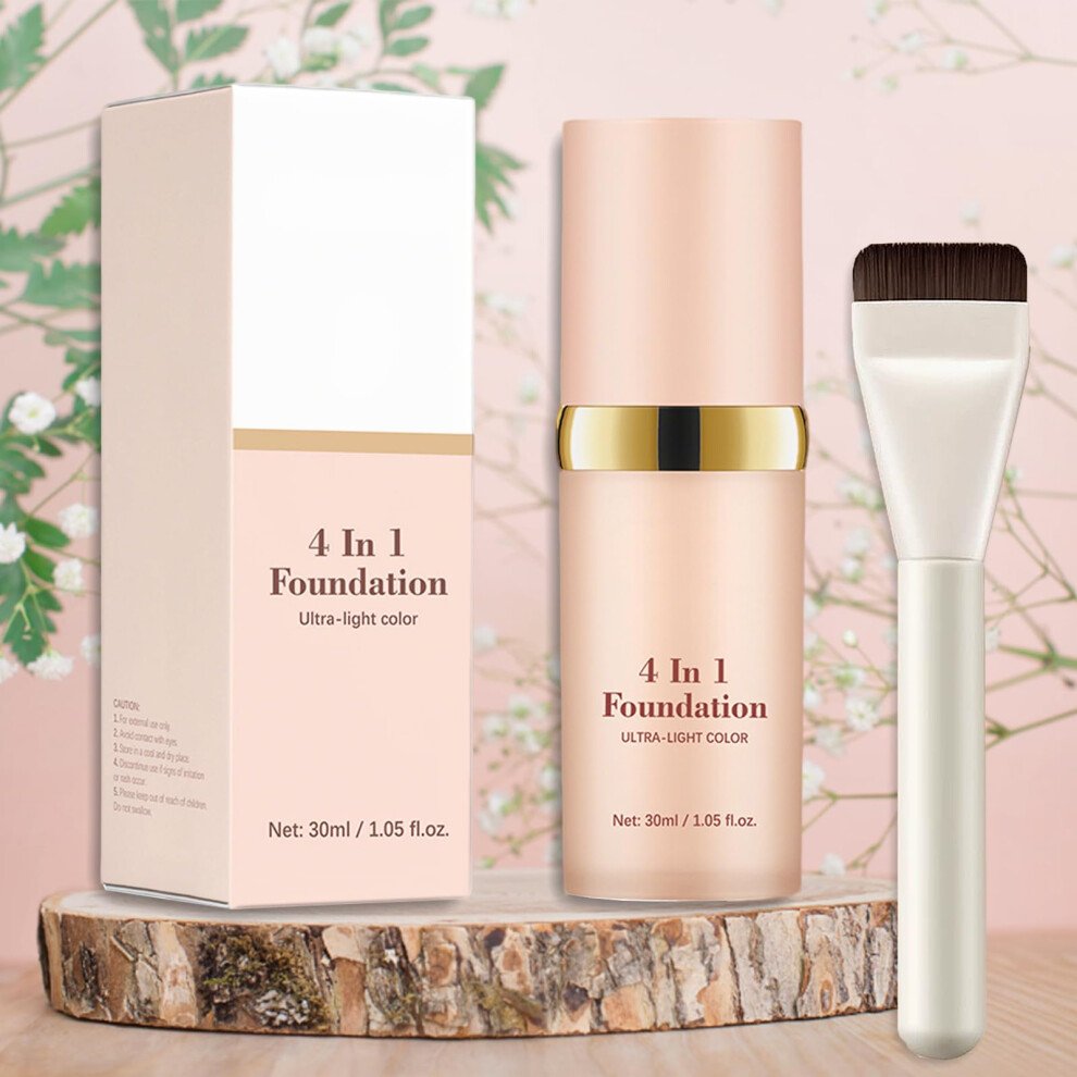 Foundation 24H Full Coverage Waterproof Oilproof Sweatproof Hydrating Concealer 1.05oz
