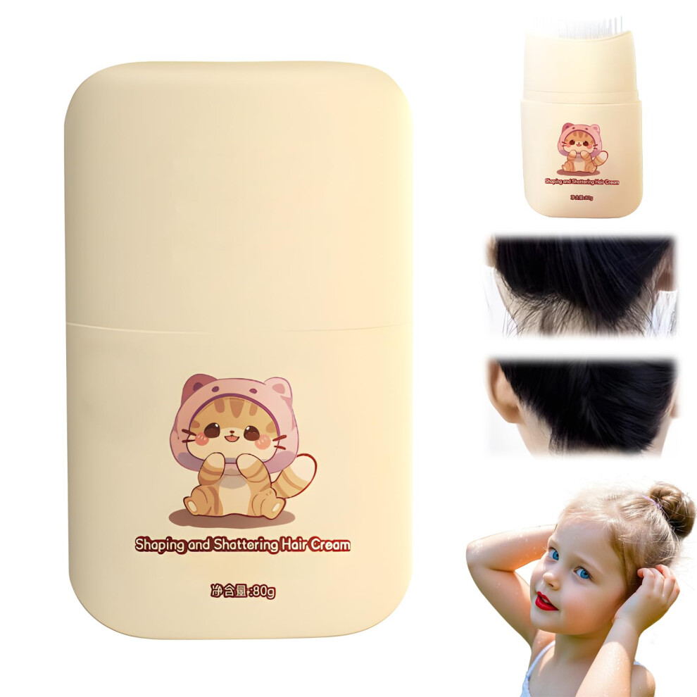 Hair Wax Stick with BuiltIn Comb for Kids and Women, LongLasting Hold, Tames Flyaways and Baby Hair