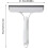 Shower Squeegee with BuiltIn Spray System and Rubber Scraper for Bathroom, Windows, Mirrors, White 4