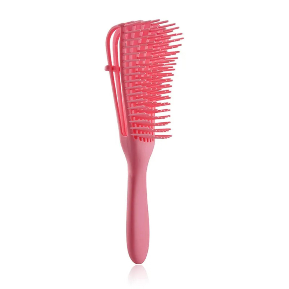 Detangling Hair Brush for Curly Hair with Gentle Scalp Massage and Frizz Reduction Technology