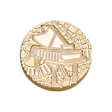 Music Themed Stamp Head, Wax Seal Stamp Head, Christmas Wax-C