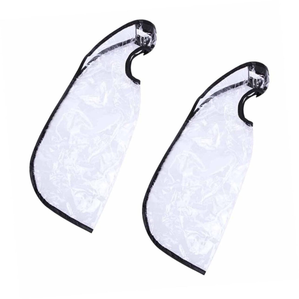2pcs Adjustable Hair Washing Cape for Elderly and Disabled, Waterproof Shampoo Cape for Salon and Home Use