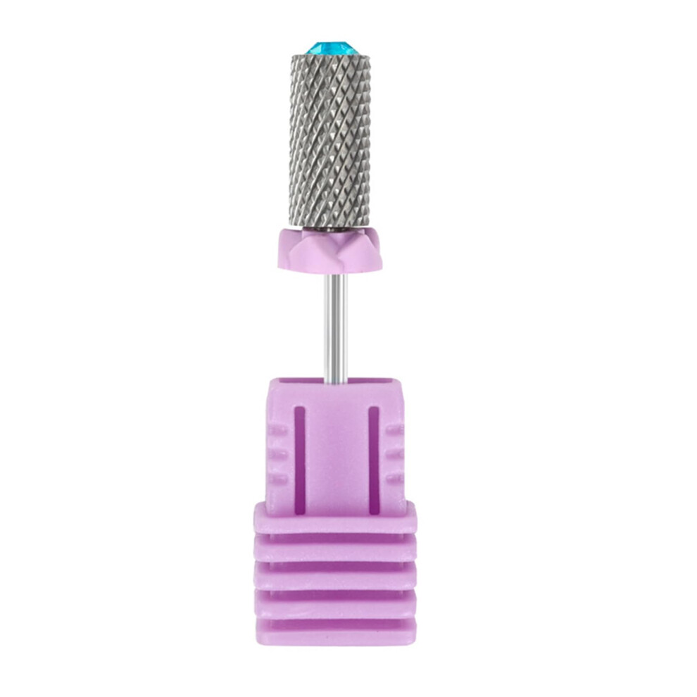 Electric Nail Drill Bit Cone Tip Steel for Cuticle Cleaning, Manicure Pedicure Grinding and Polishing