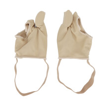 Comfortabele hallux valgus corrector met huidvriendelijke stof, hallux valgus corrector met compressieboogondersteuning en gel teenscheider voor de