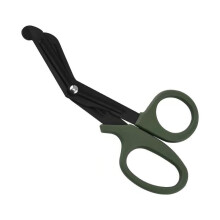Nurse Trauma Scissors 3 Pcs Green Paramedic Medical Rescue Shears Gauze Bandage First Aid Outdoor Camp