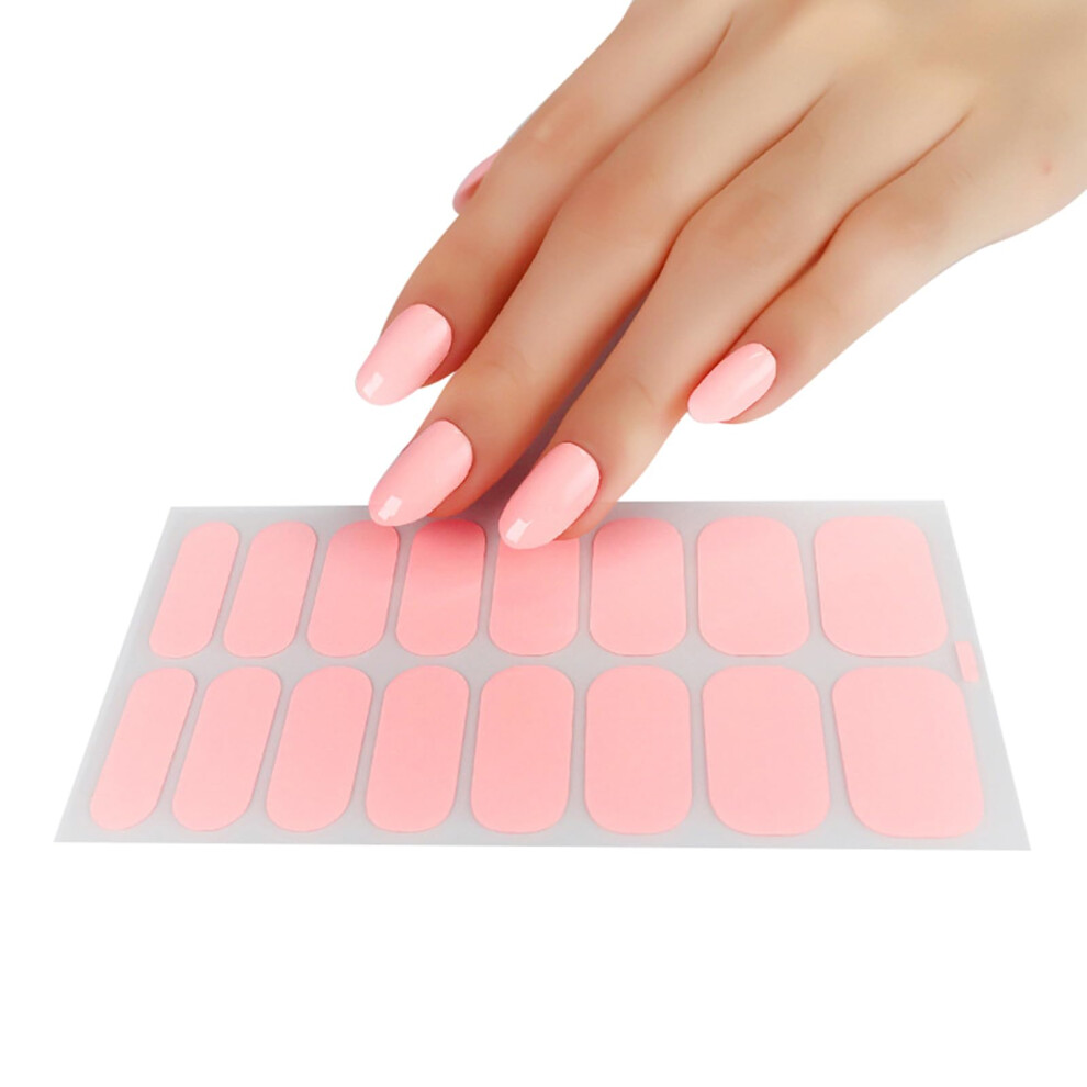 Peel and Stick Nail Stickers Wraps for Women Girls, Bubble, Easy Remove Nail Art Strips