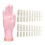 Nail Practice Hand Silicone Manicure Training Model with Flexible Adjustable Reusable Surface 1