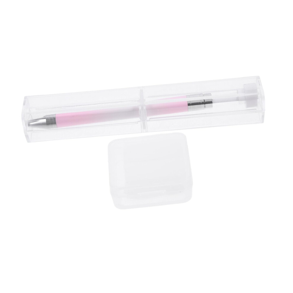 Rhinestone Picker Pen Dual Tip Wax Applicator Tool for Precise Nail Art Jewel Placement
