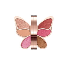 Butterfly Eyeshadow Palette 6 Colors Glitter Matte Long Lasting Waterproof Makeup for Women