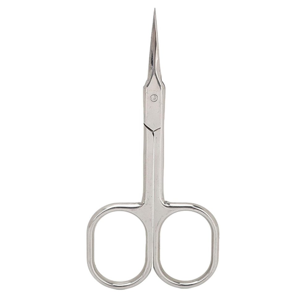 Cuticle Scissors Stainless Steel with Precision Curved Blade for Professional Manicure and Pedicure