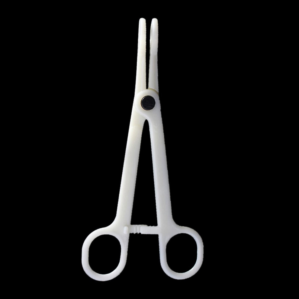 Professional Piercing Pliers with AutoLocking Grip for Navel Nose Tongue Septum Clamp