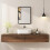 Homcom (S) HOMCOM Rectangular Mirror with Metal Frame, Decorative Wall Mirror, Black 9