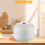 Microwave Steamer with Lid and Tray BPA  Stackable Cooker for Healthy Vegetable Prep 4
