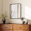 Homcom (M) HOMCOM Rectangular Mirror with Metal Frame, Decorative Wall Mirror, Black 8