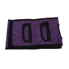 Fascia di trasferimento paziente imbottita e traspirante, cintura gait, viola, 122x18cm