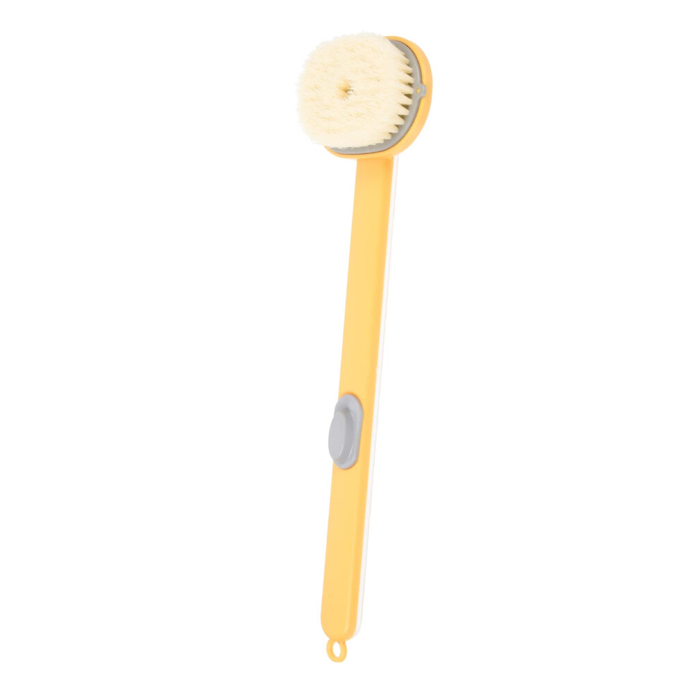 Back Scrubber with Long Handle Shower Brush for Gentle Exfoliation and HardtoReach Areas
