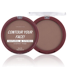 Vegan Powder Foundation for Medium to Dark Skin, Buildable DemiMatte Talc Finish 05#