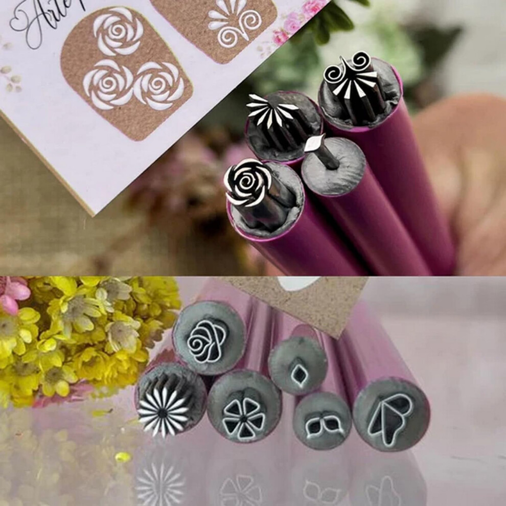Nail Art Stamp Pen Set with Precision Stamping, QuickDrying Colors, DIY Professional Nail Tools