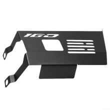 Motorcycle Engine Guard Stainless Steel Protection Plate for PCX160 ADV160 Vario160 Black/Silver