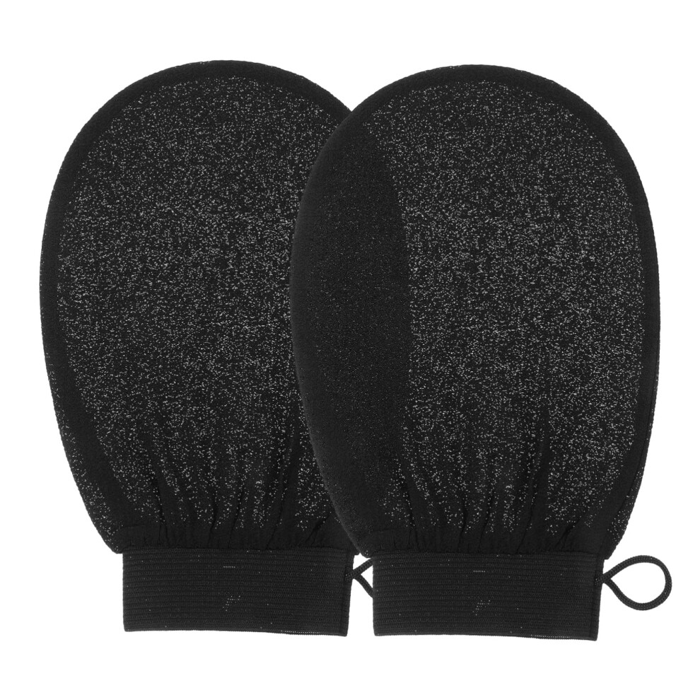 Gentle Exfoliating Gloves for Sensitive Skin Dead Skin Remover Shower Mitt Deep Cleansing Body Scrub