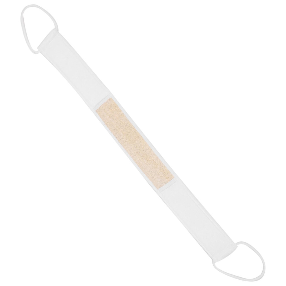 Back Scrubber for Shower with DualSided Loofah Body Exfoliator and Long Handle for Deep Cleaning