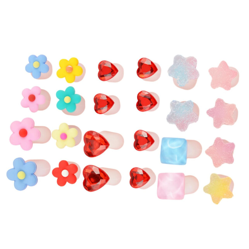 Toe Separators Silicone Pedicure Spacers 24pcs Reusable Comfort Design for Nail Art and Polish
