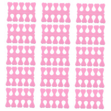 Toe Separators for Nail Art and Pedicure, Soft Comfort Fit, Reusable Pedicure Toe Spacers 30pcs