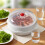 Microwave Steamer with Flavor Lock Technology for Vegetables, Rice, Dumplings and Stackable Storage 2