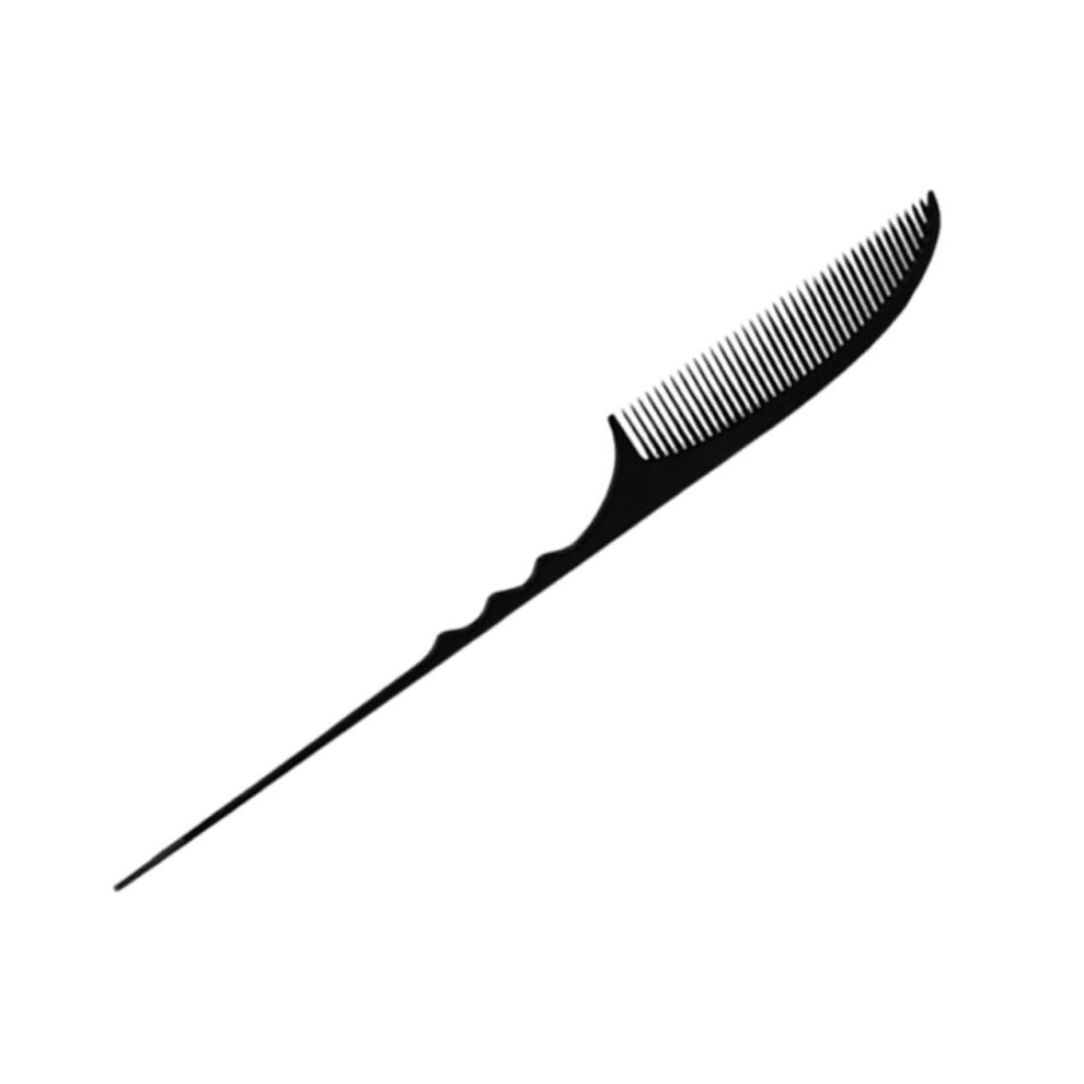 Unisex Anti Static Rat Tail Comb For Precise Hair Styling And Sectioning Fine Tooth Durable Design