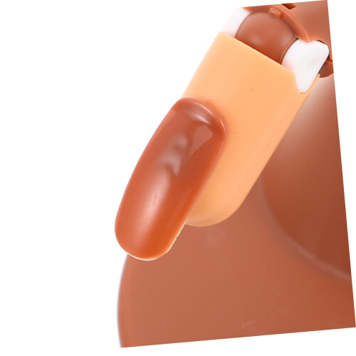 Adjustable Nail Practice Hand with Realistic Joint Movement and Detachable Base for Beginners 2