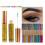 Vegan υγρό eyeliner με γκλίτερ χωρίς σκληρότητα, μεταλλικό αδιάβροχο στυλό μακιγιάζ 5