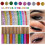 Vegan υγρό eyeliner με γκλίτερ χωρίς σκληρότητα, μεταλλικό αδιάβροχο στυλό μακιγιάζ 3
