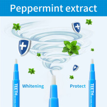 Teeth Whitening Essence Pen With Gum Shield Therapy Gel, Professional Teeth Whitening Solution, Repair Gum Tissue Safely, Fast Stain Removal In One