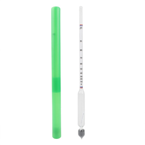 Alcohol Content Measurement Tool For High Alcohol Spirits Testing Non Toxic Easy Operation Precise Liquid Hydrometer With Transparent Design