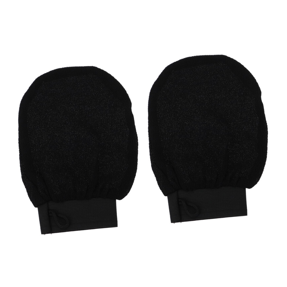 Exfoliating Gloves for Body and Shower with Soft Loofah Scrubber for Deep Cleaning and Gentle Massage