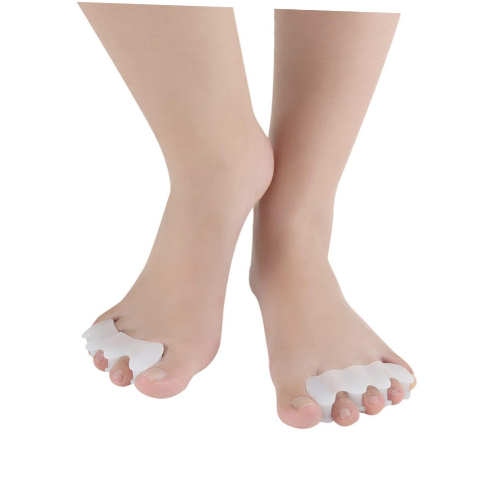 Toe Separators for Shoes, Bunion Corrector Toe Spacer, Soft Reusable Hallux Alignment Splint