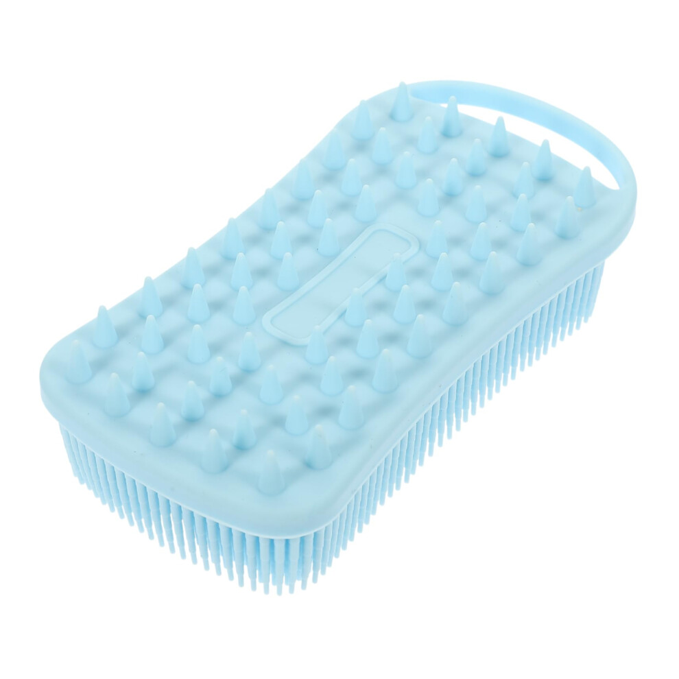 Scalp Massager Brush with Ergonomic Silicone Grip for Hair Washing and Body Exfoliation
