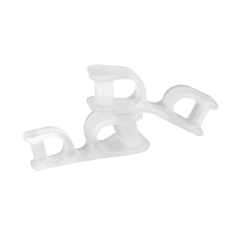 Toe Separator and Bunion Corrector 4 Pairs for Hallux Valgus Relief with Toe Alignment Support